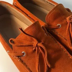 Bally | Shoes | Bally Mens Size 2 Shoes Orange Suede Rubber  display picture 1